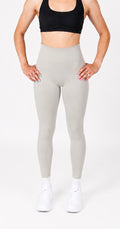 222 Sculpt Seamless High-Waist Leggings – Light Grey