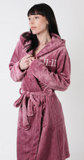 Personalised 11:11 Dressing Gown - Dusky Pink